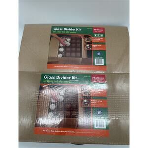 2- Glass Divider Kit. Packs 32 Glasses Total Of 64 Cups/Glasses